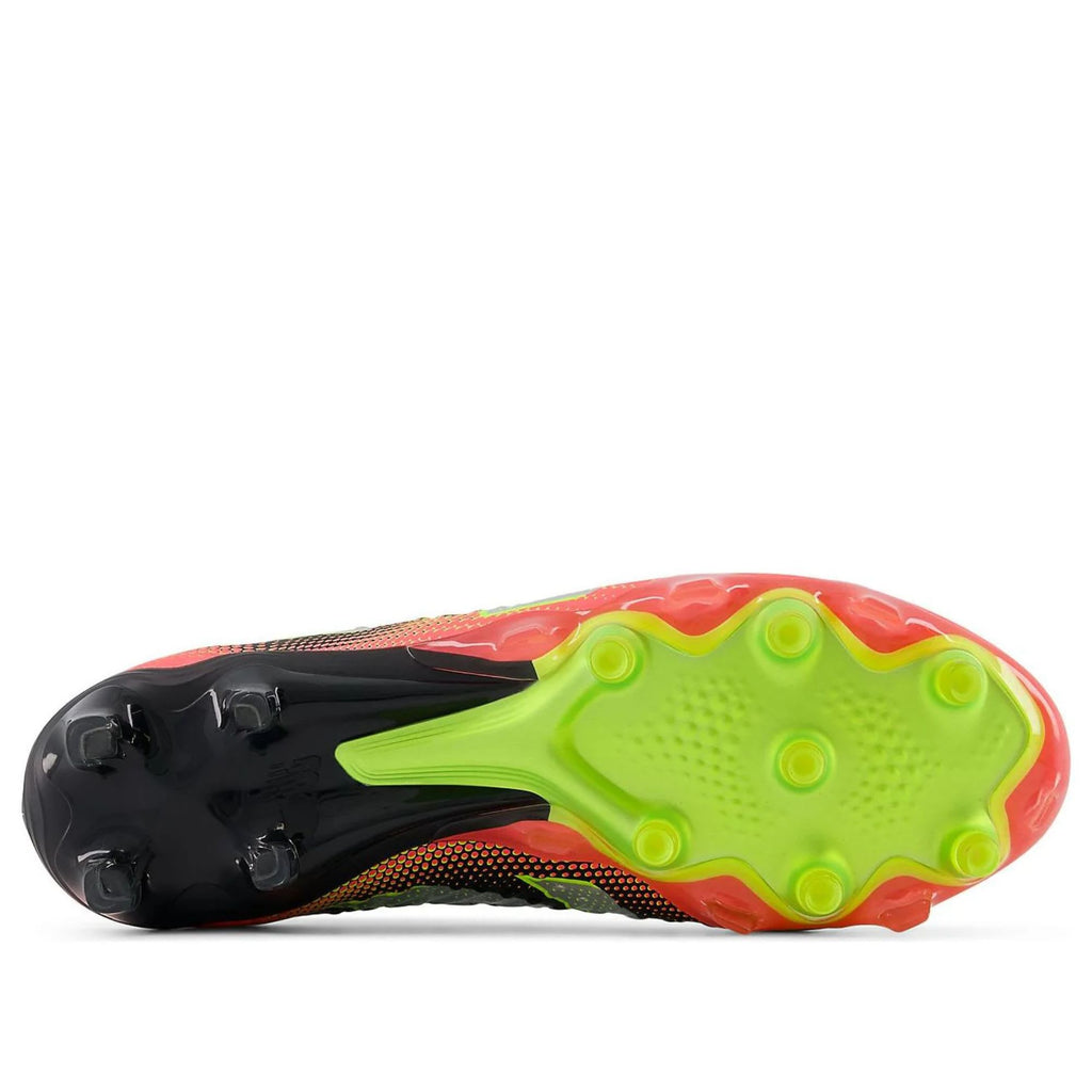 New Balance Tekela Pro Low Laced FG v4 Black Neo Flame Clementine