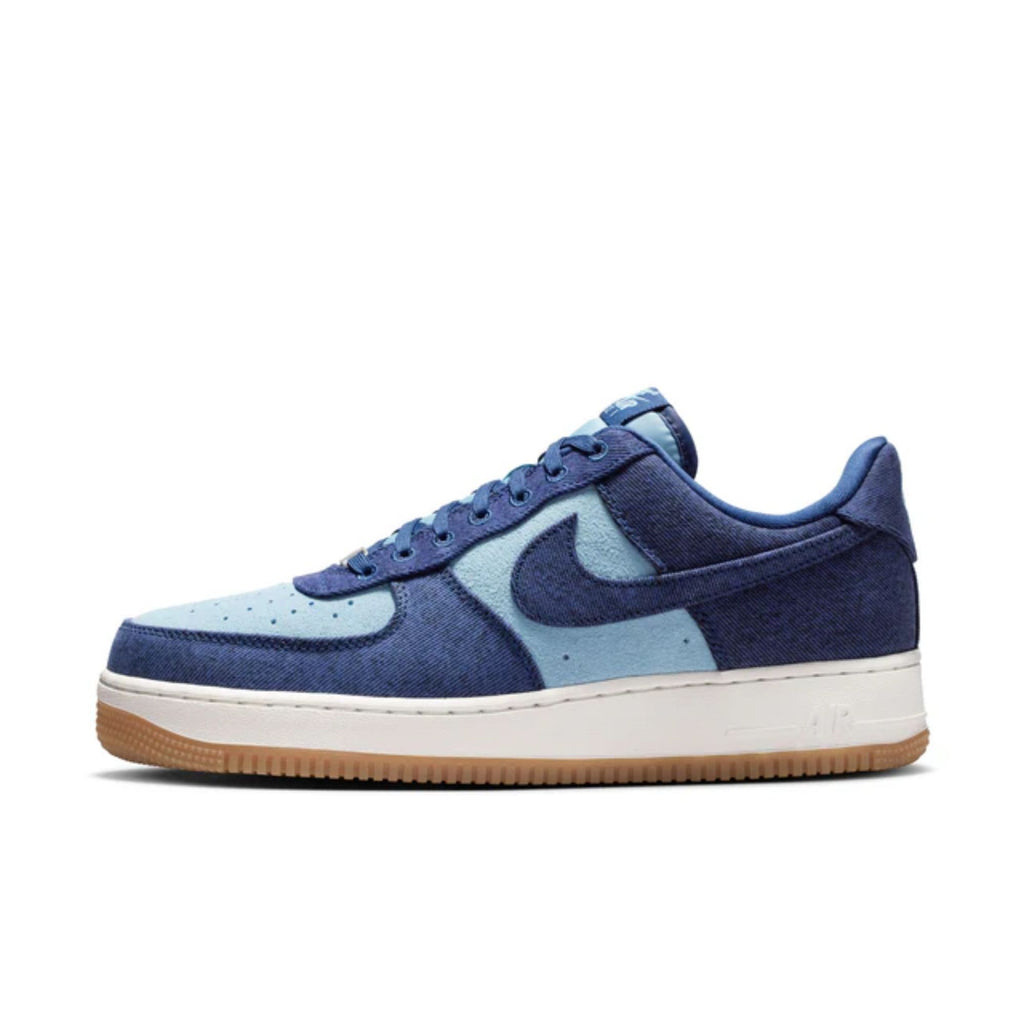 Nike Air Force 1 Low '07 LV8 Denim Navy Worn Blue