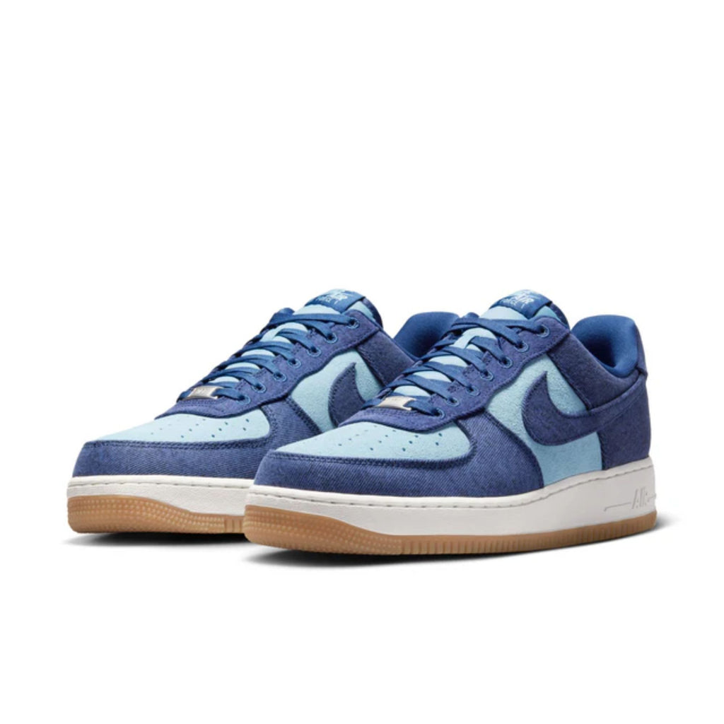Nike Air Force 1 Low '07 LV8 Denim Navy Worn Blue