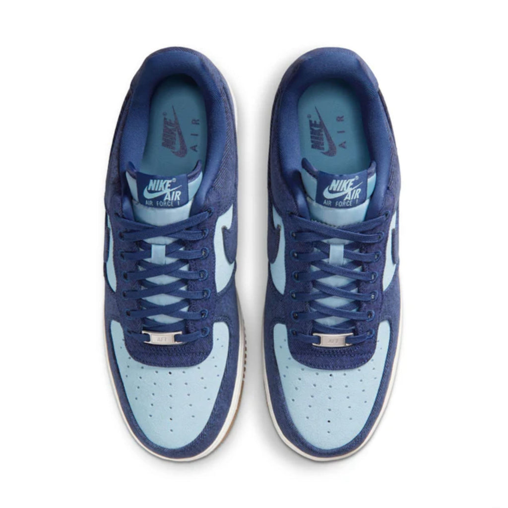 Nike Air Force 1 Low '07 LV8 Denim Navy Worn Blue