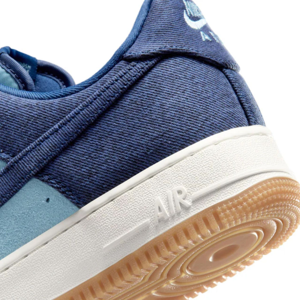 Nike Air Force 1 Low '07 LV8 Denim Navy Worn Blue