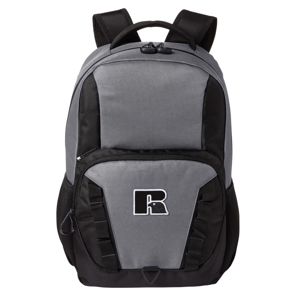 Russell Athletic Layup Laptop Backpack Grey Black