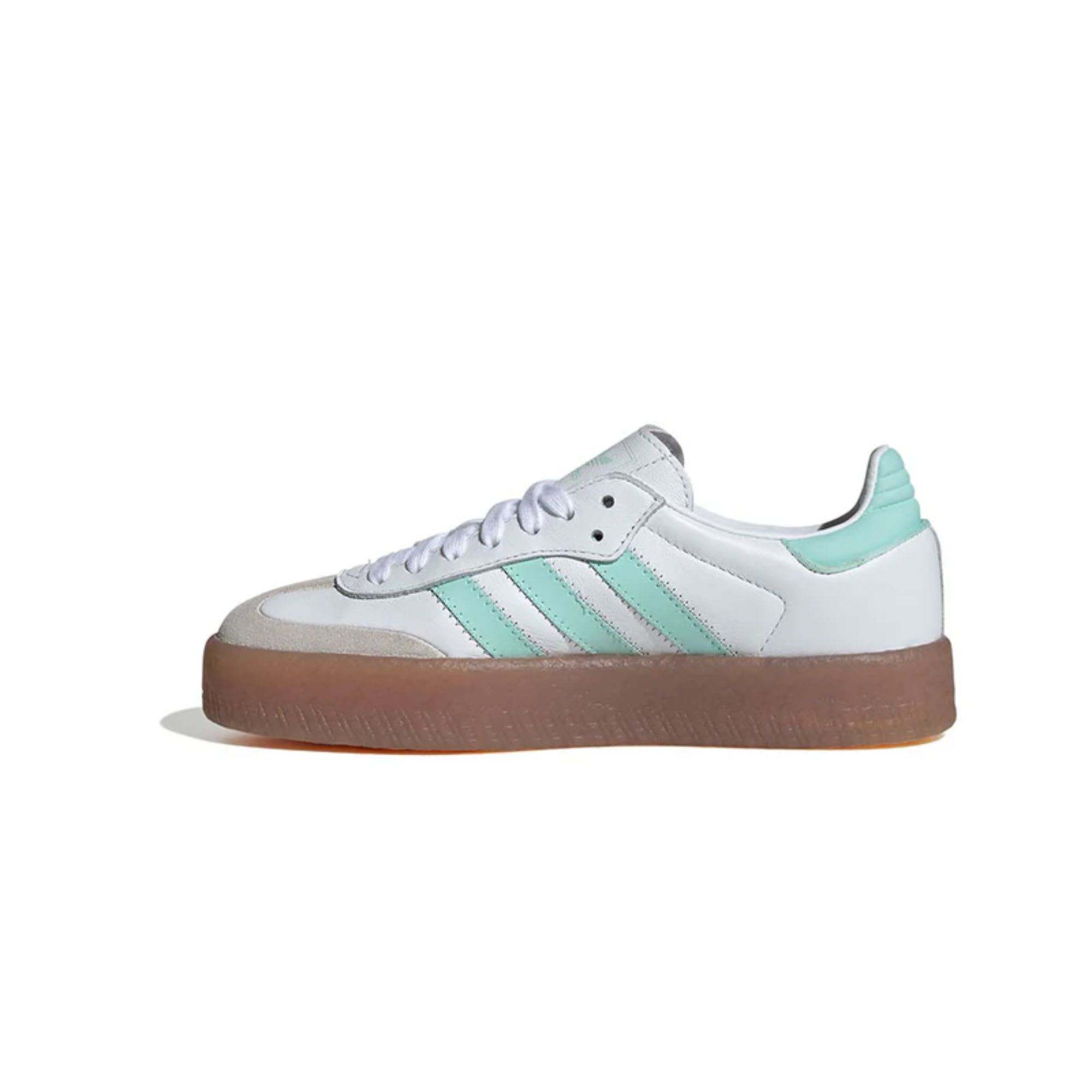 adidas Sambae Cloud White Clear Mint Gold Metallic (GS)