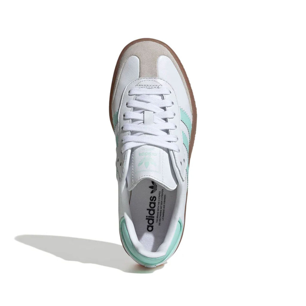 adidas Sambae Cloud White Clear Mint Gold Metallic (GS)