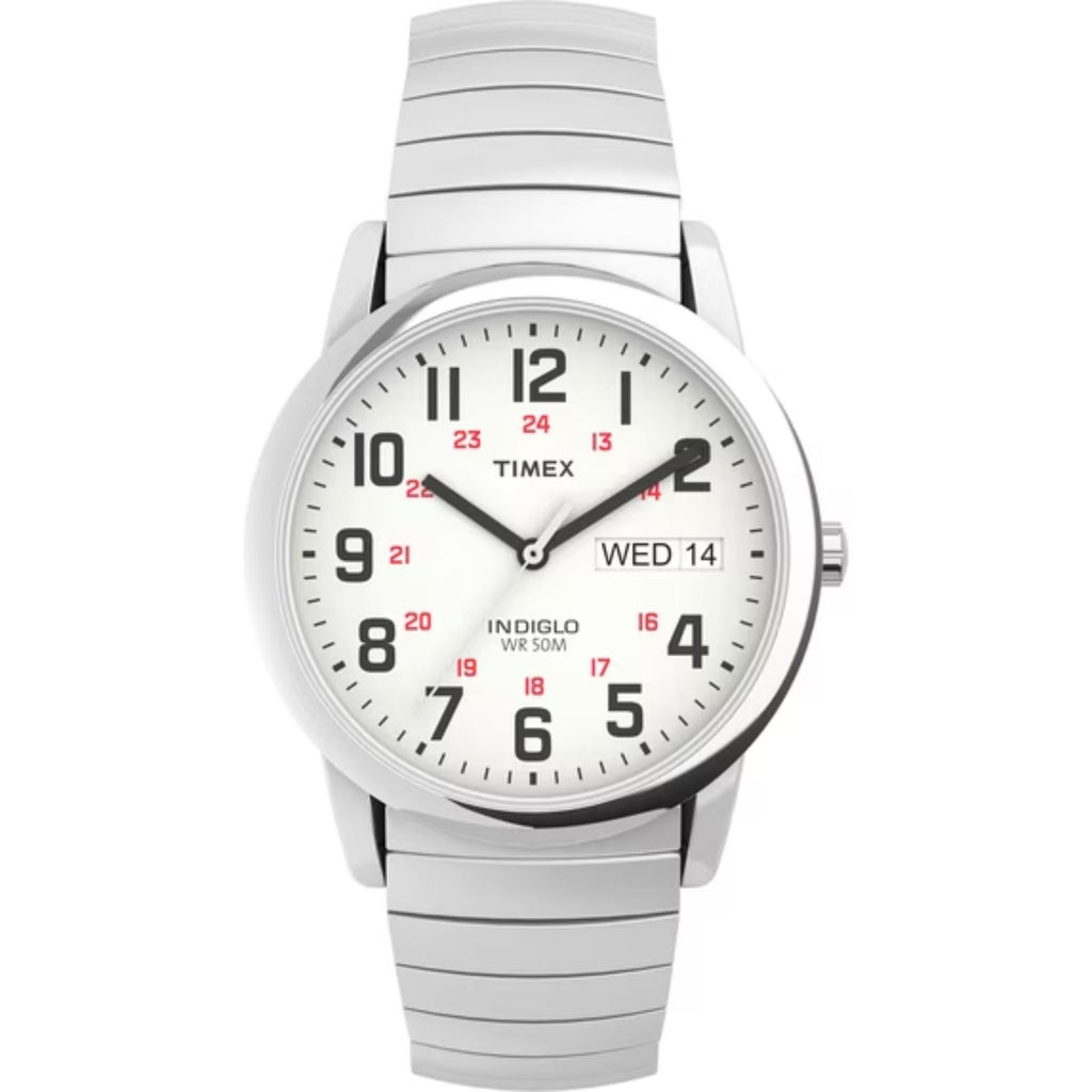 Timex "Easy Reader Day Date 35mm Expansion Band Watch"