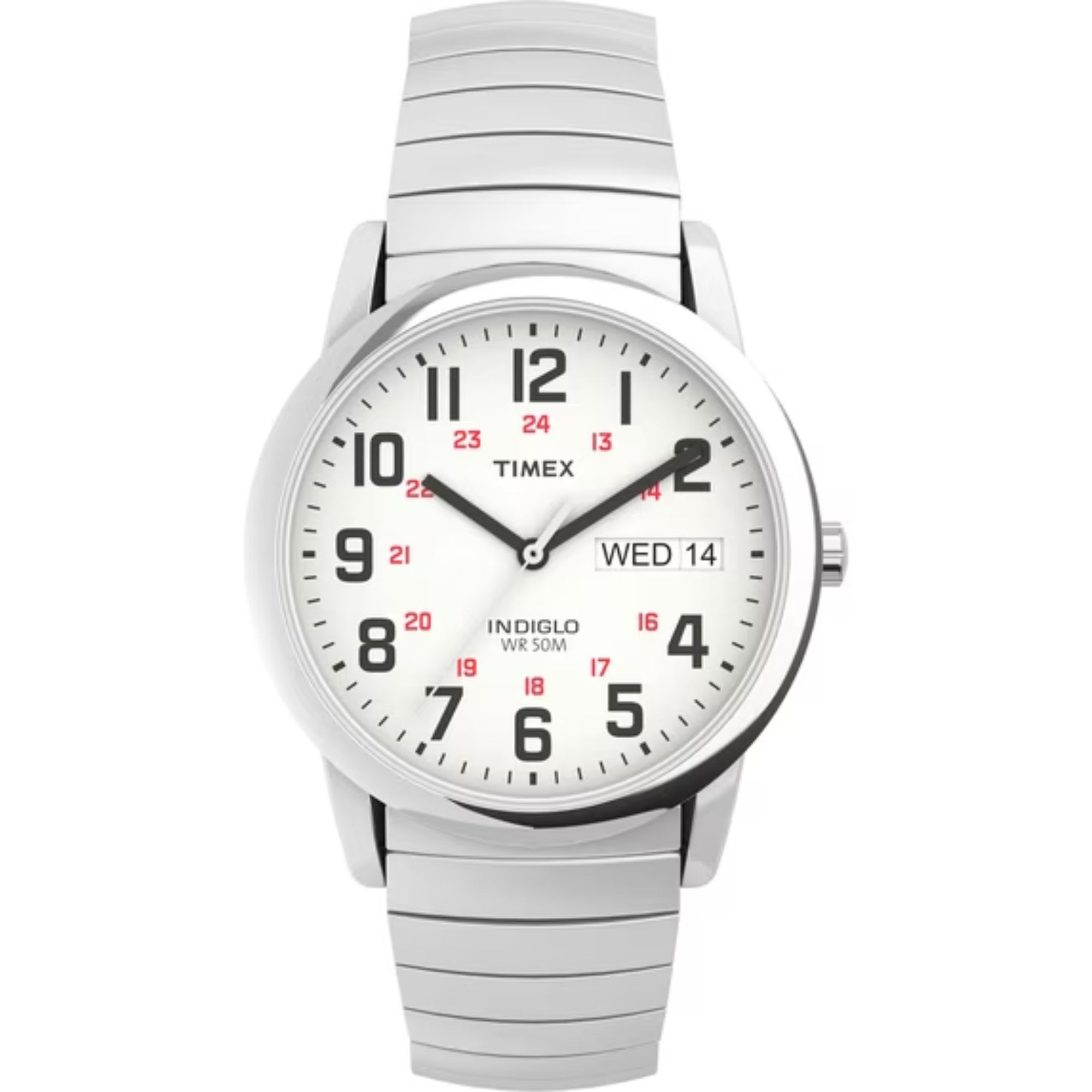 Timex "Easy Reader Day Date 35mm Expansion Band Watch"