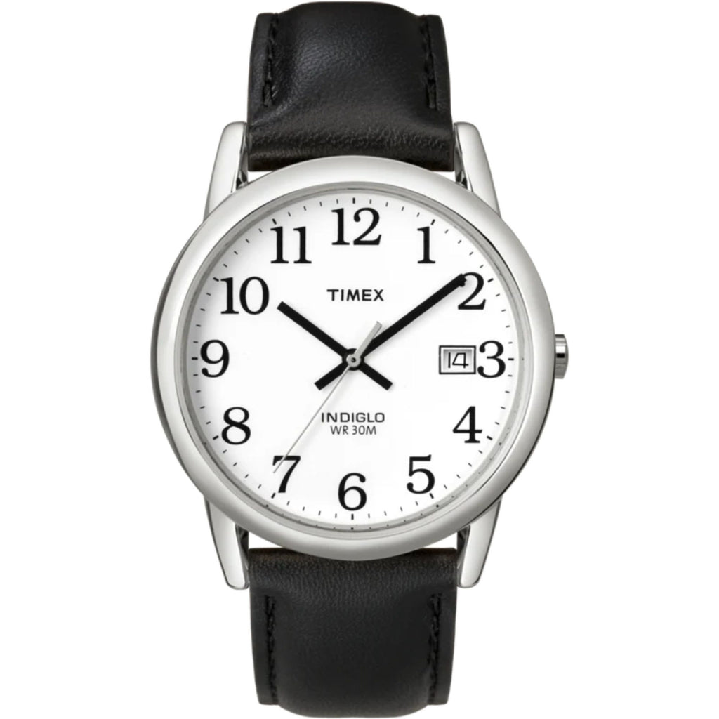 Timex Easy Reader Date 35mm Leather Band