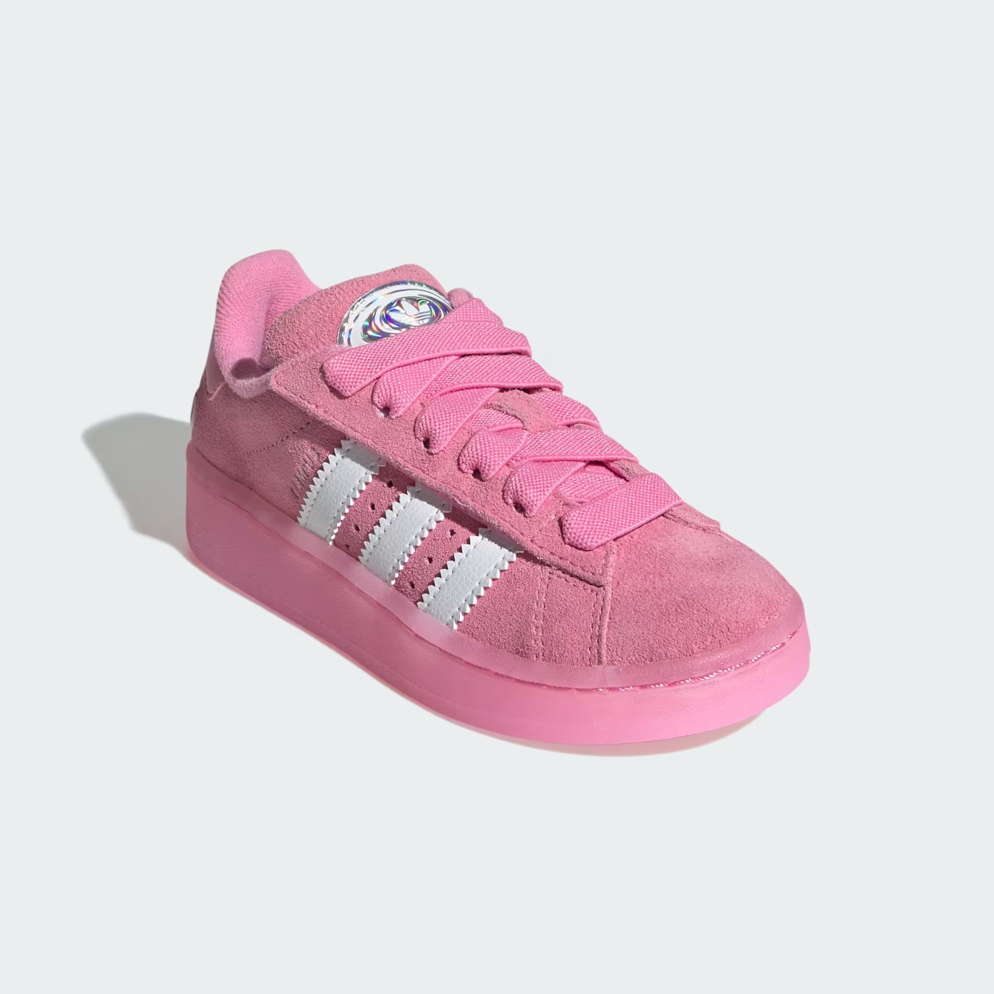 adidas Campus 00s LED Lights Comfort Closure Bliss Pink White Clear Pink (PS)