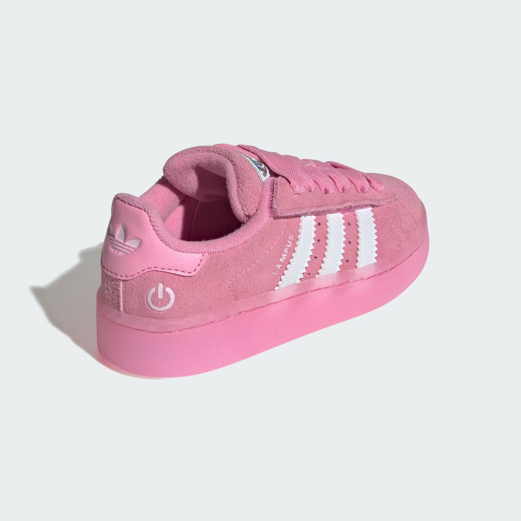 adidas Campus 00s LED Lights Comfort Closure Bliss Pink White Clear Pink (PS)