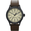 Timex "Expedition Scout 40mm Leather Strap Watch"