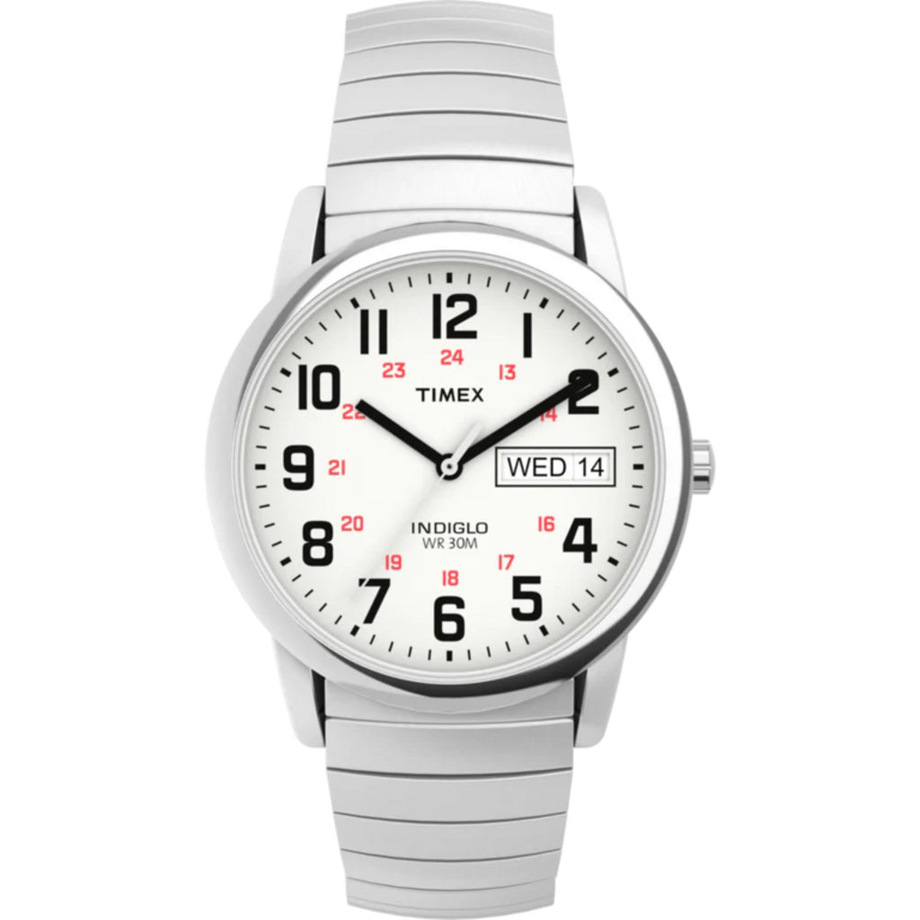 Timex "Easy Reader Day Date 35mm Expansion Band Watch"