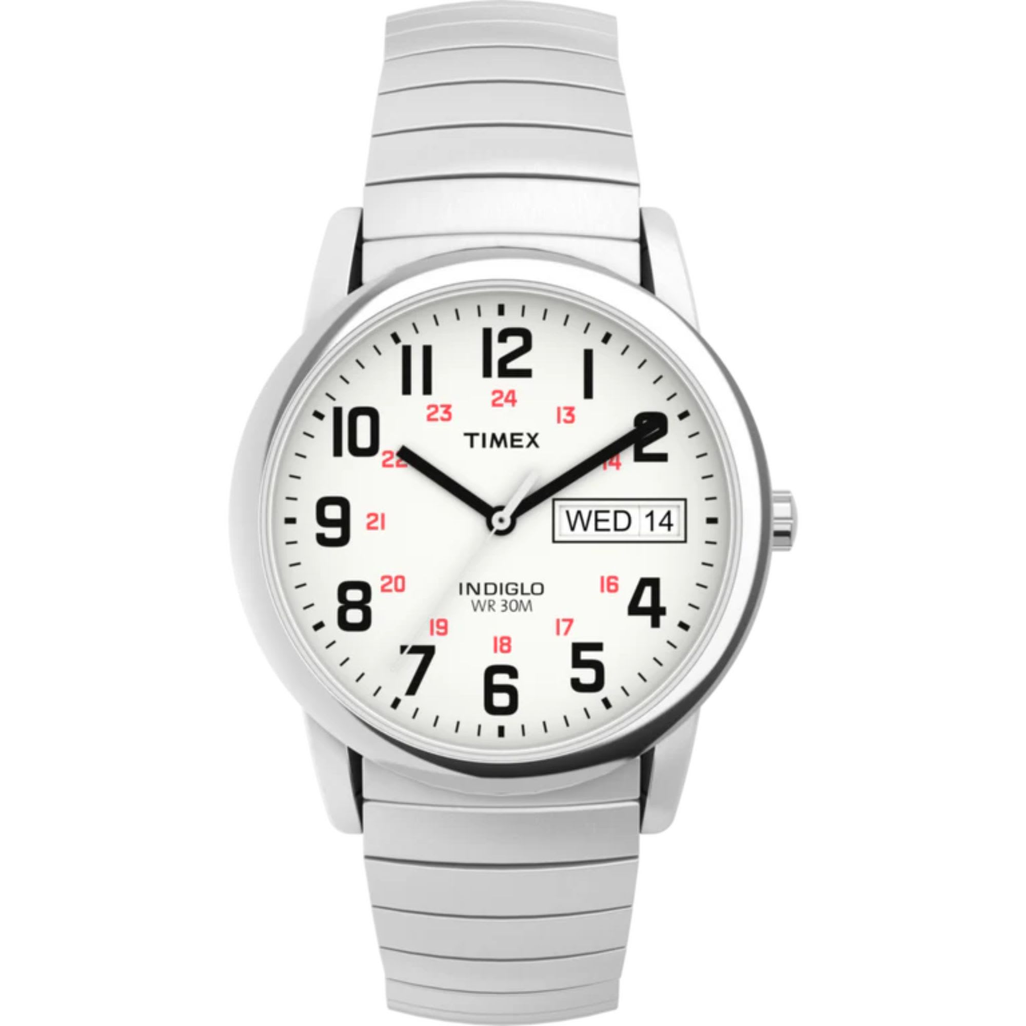 Timex "Easy Reader Day Date 35mm Expansion Band Watch"