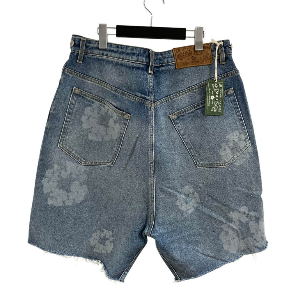 Denim Tears Laser Wreath Denim Short Blue