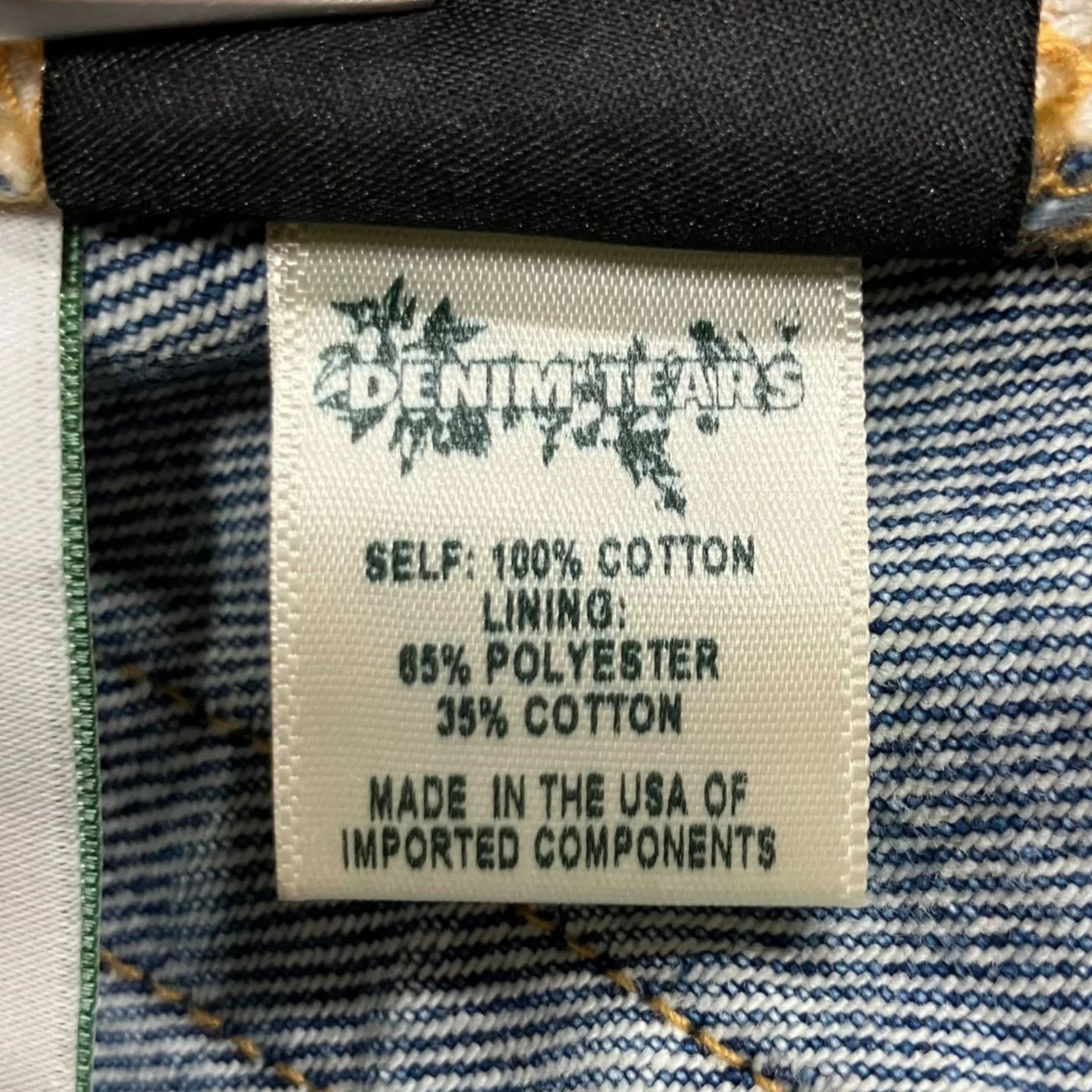 Denim Tears Laser Wreath Denim Short Blue