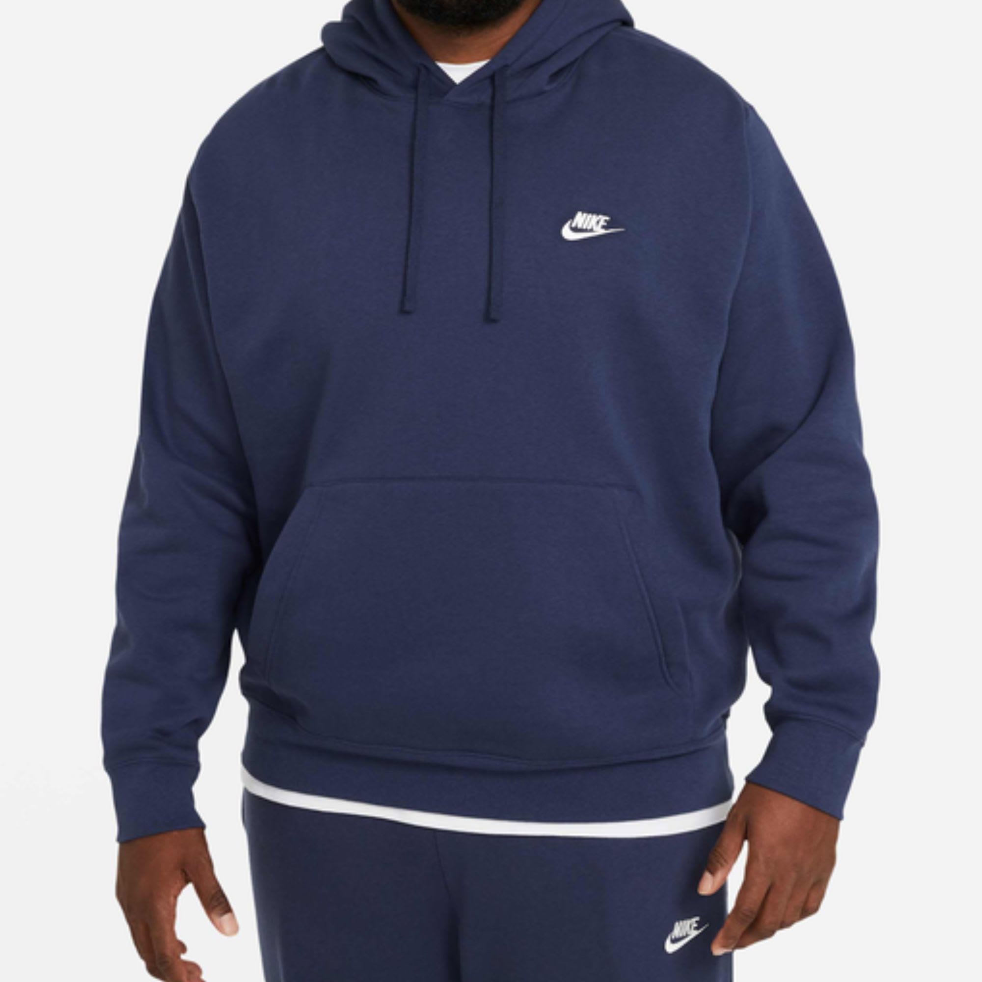 Nike Sportswear Club Fleece Pullover Hoodie Midnight Navy