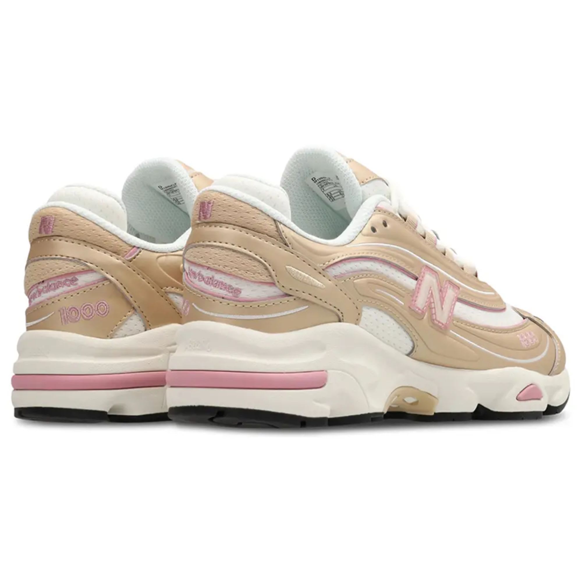New Balance 1000 White Gold Pink