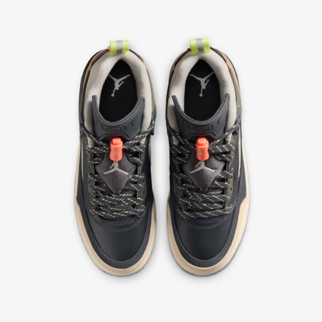 Jordan Spizike Low Anthracite Mango Cargo Khaki (GS)