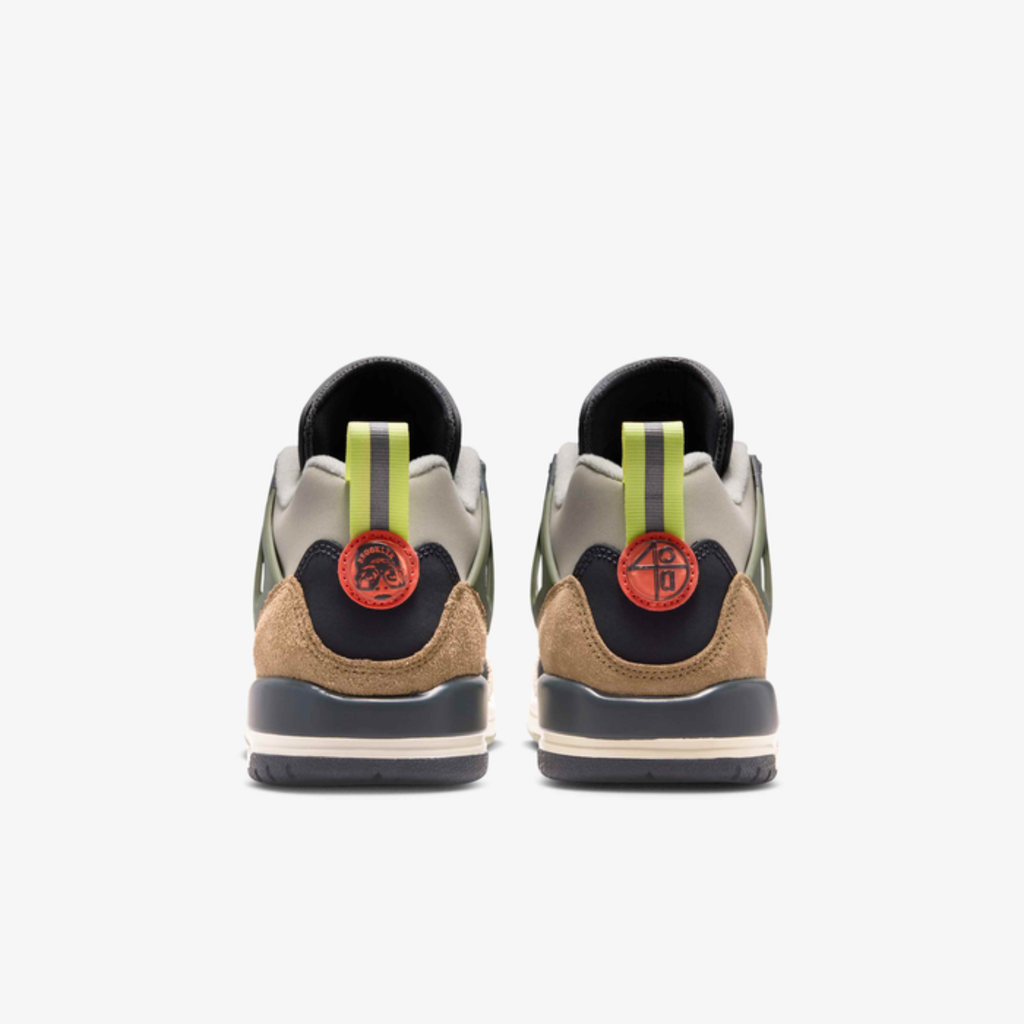 Jordan Spizike Low Anthracite Mango Cargo Khaki (GS)