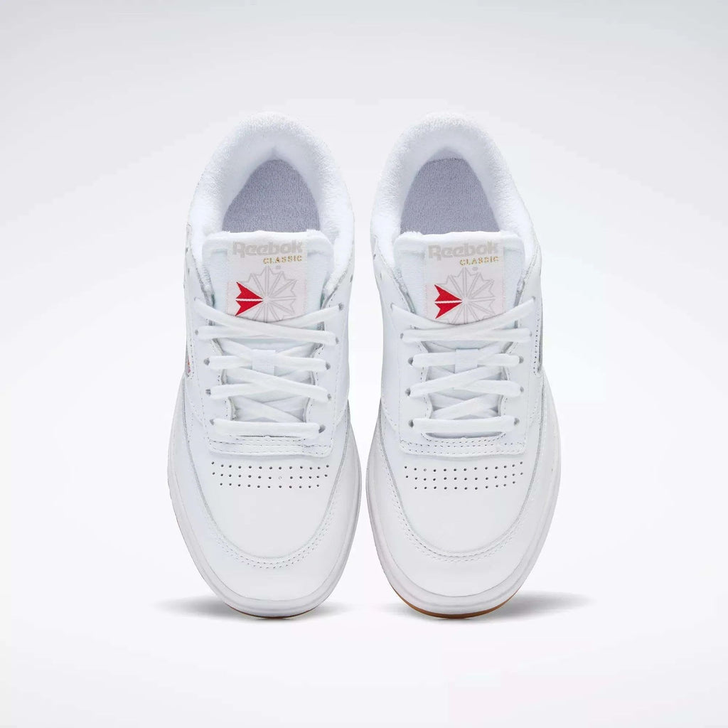 Women's Club Classic Double White Reebok Gum sneakers