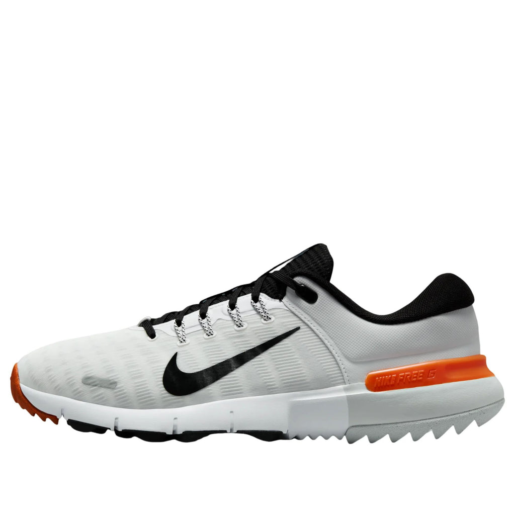 Nike Free Golf Next Nature White Safety Orange Black