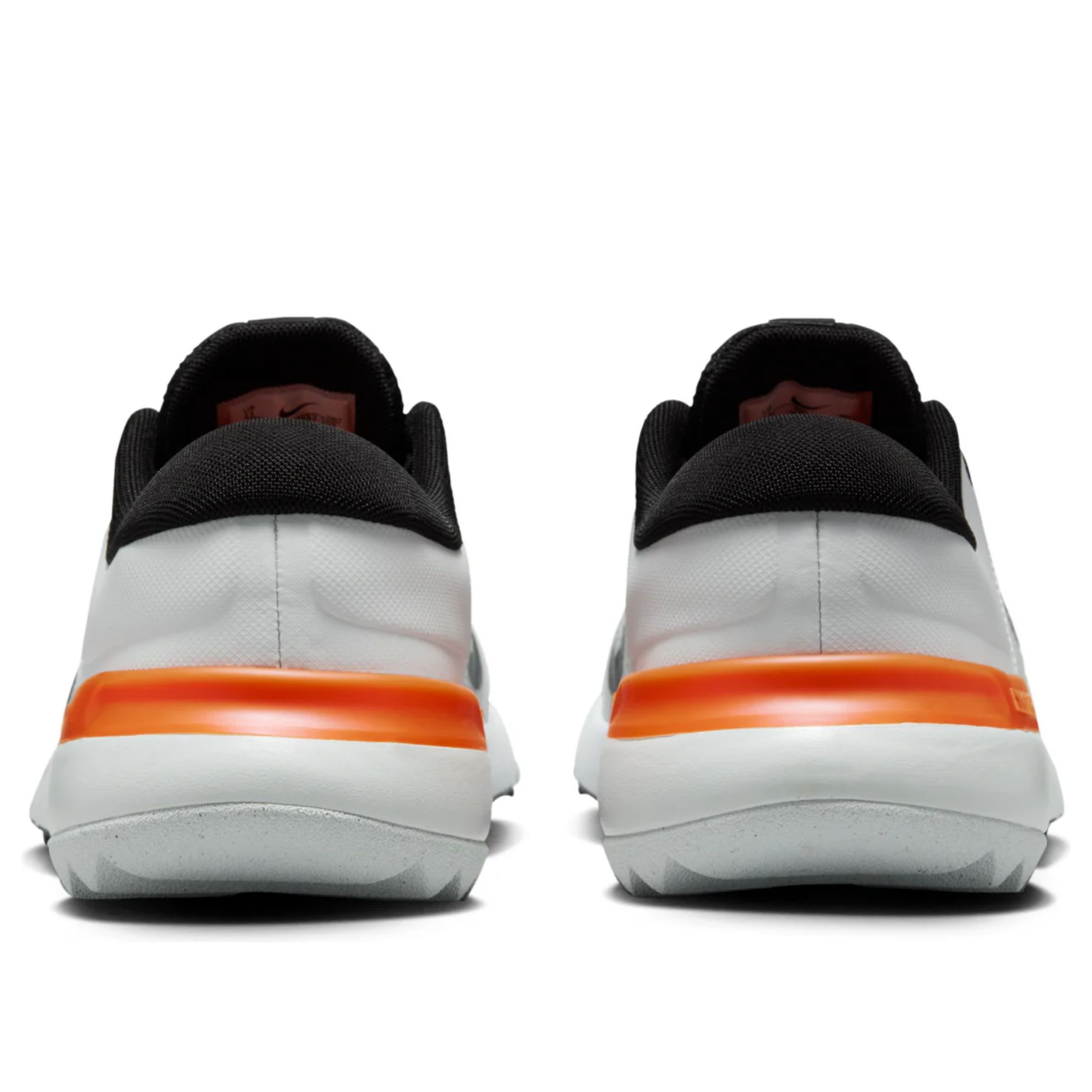 Nike Free Golf Next Nature White Safety Orange Black