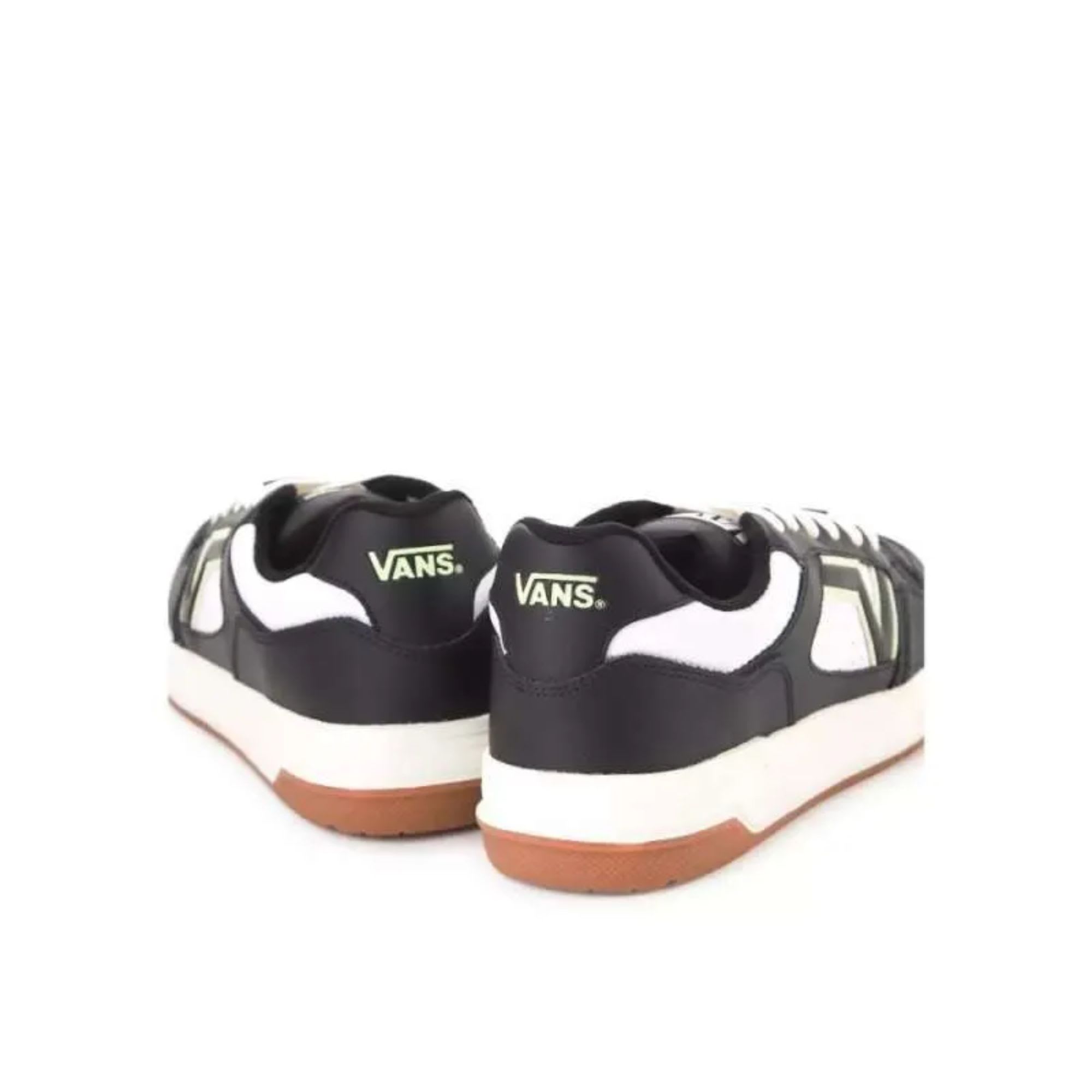 Vans Upland Black Lime Green
