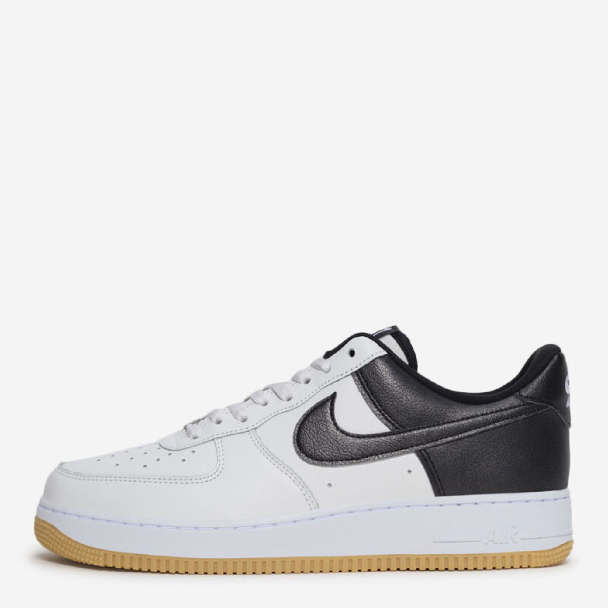 Nike Air Force 1 Low '07 LV8 White Black Metallic Silver