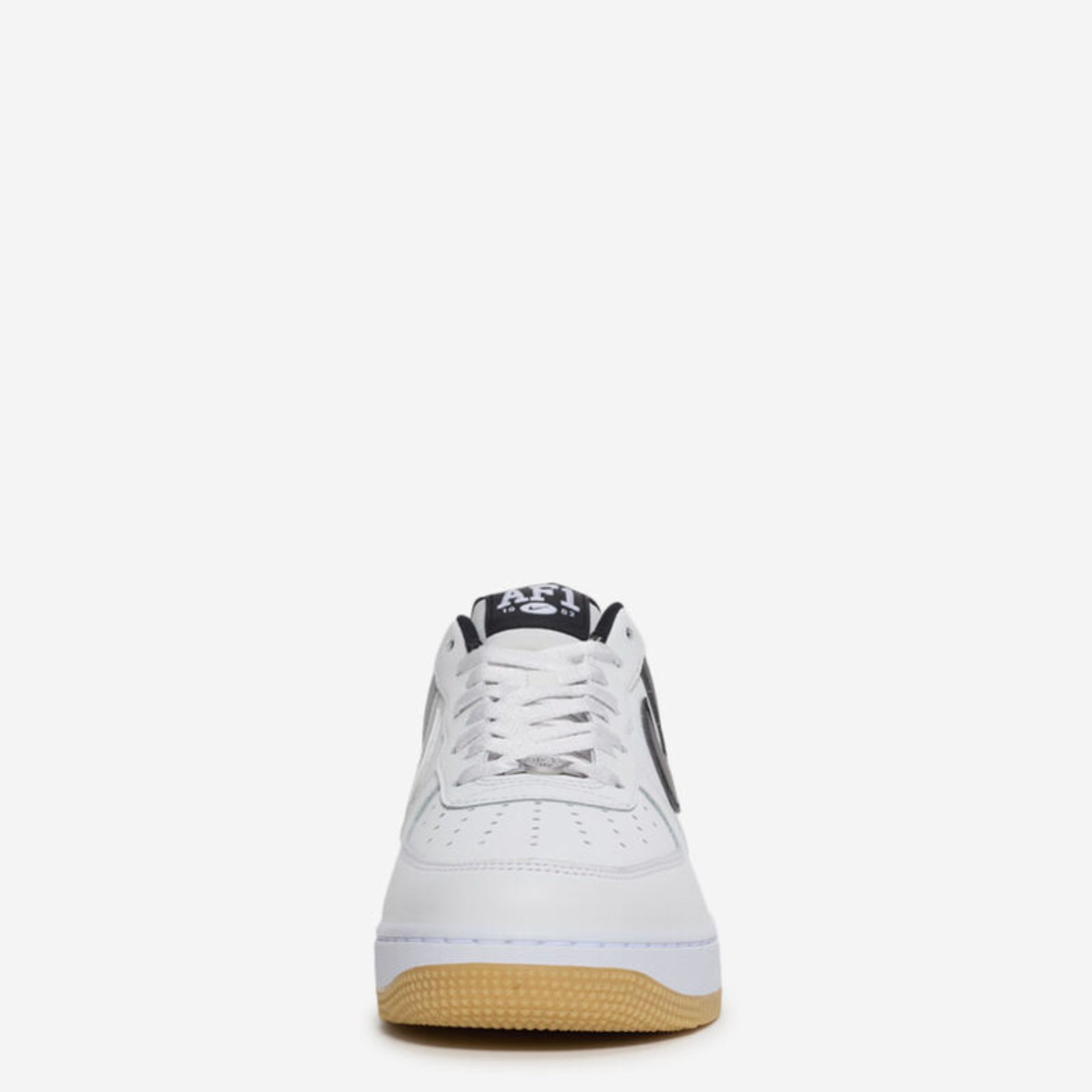 Nike Air Force 1 Low '07 LV8 White Black Metallic Silver