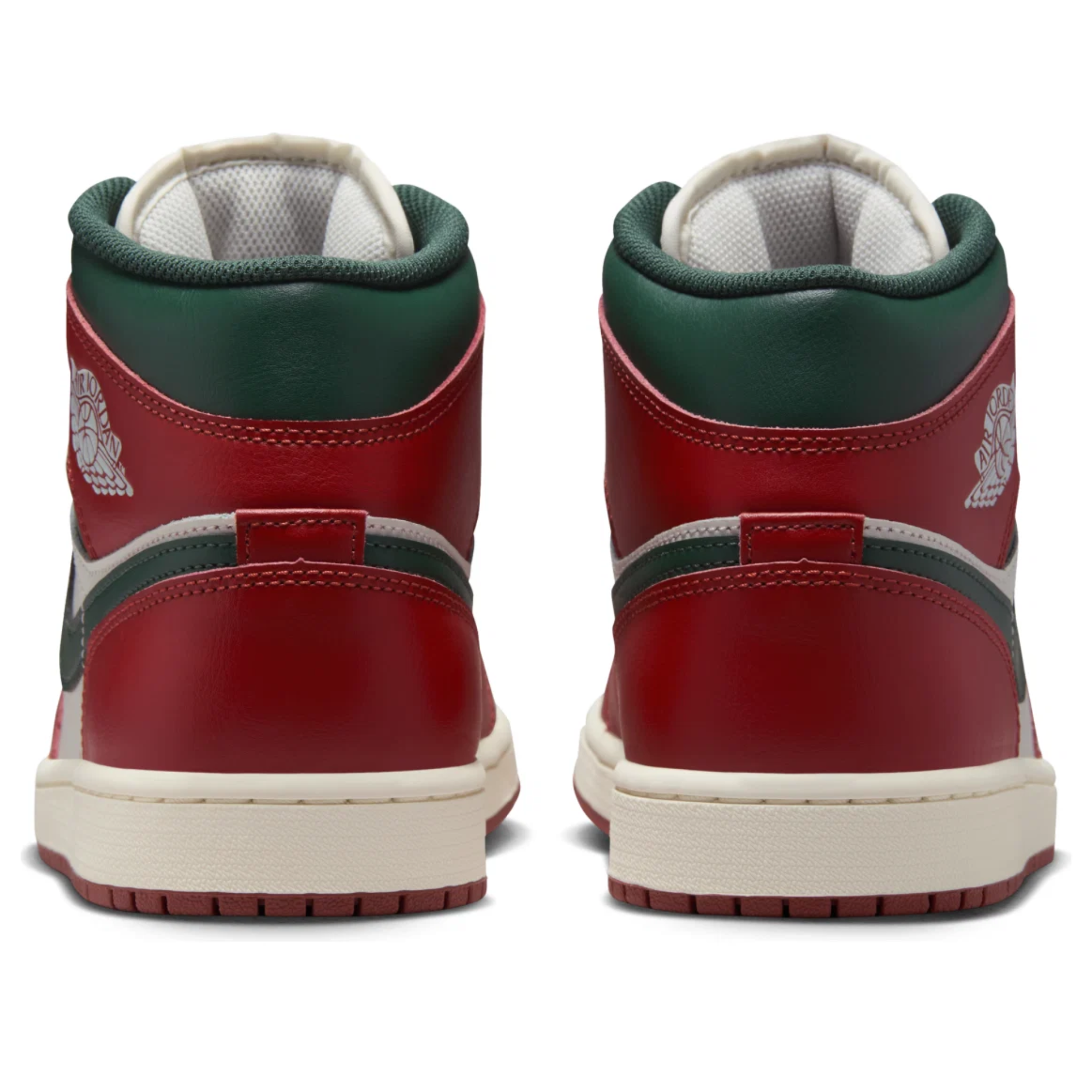 Jordan 1 Mid Redstone Midnight Green