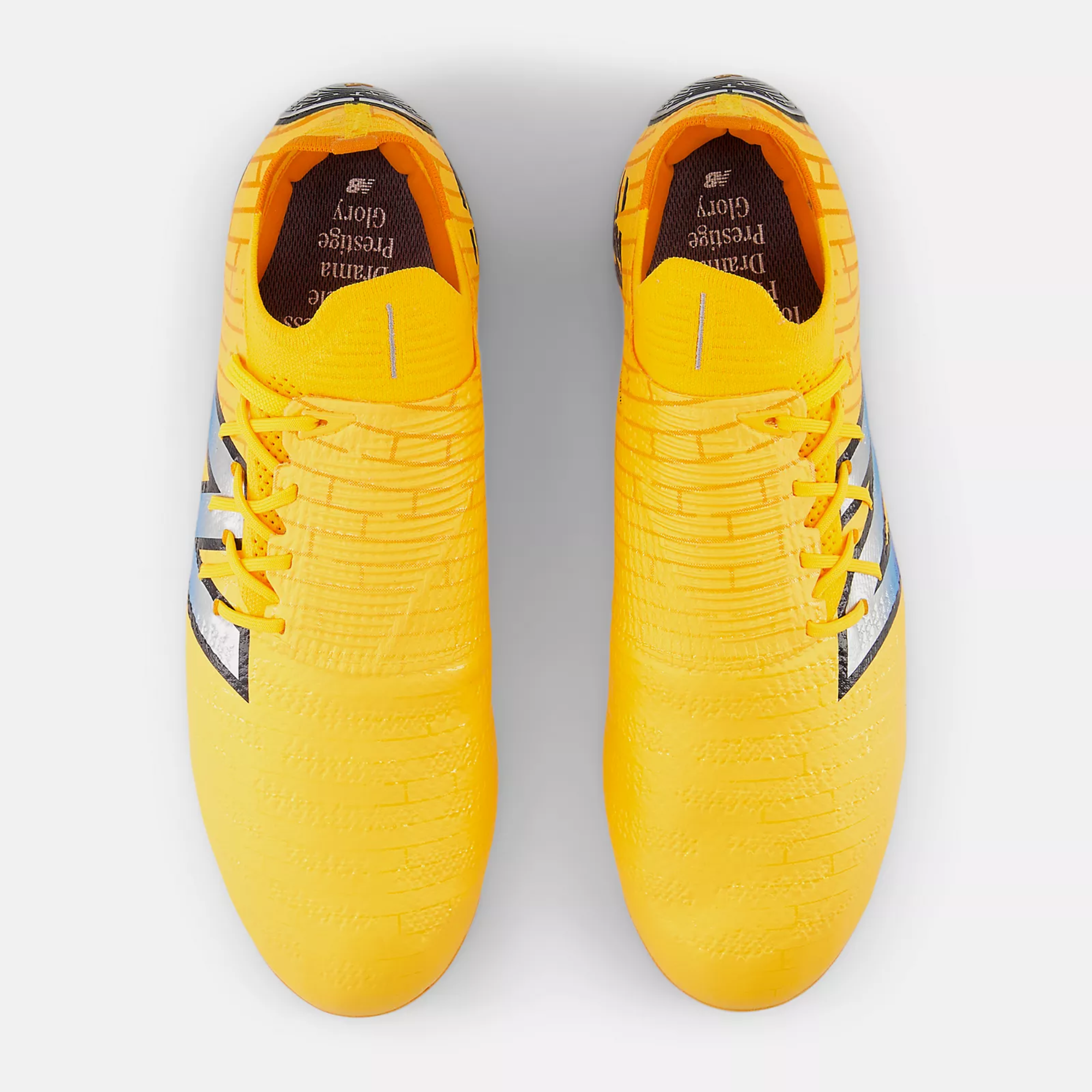 New Balance Furon Pro FG V7 Sun Glow Silver Metallic Black