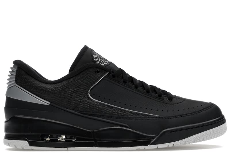 Jordan 2/3 Black Metallic Silver