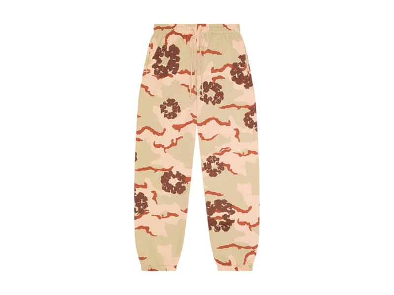 Denim Tears The Cotton Wreath Sweatpant Tan Camo