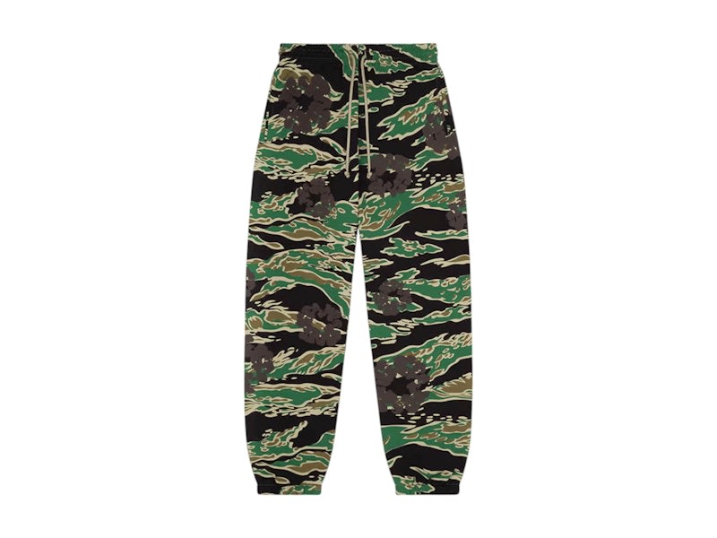 Denim Tears The Cotton Wreath Sweatpant Green Camo