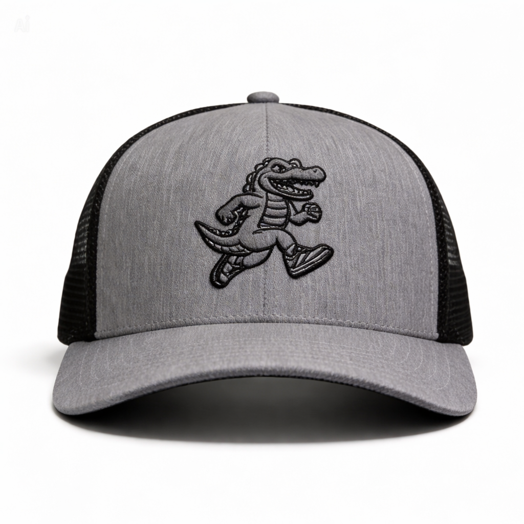 TIMELESS XI GATOR LOGO SNAPBACK HAT 'SHADOW GREY'