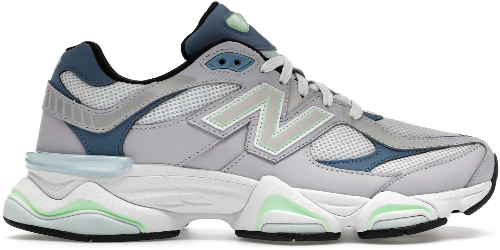 New Balance 9060 Pearl Grey Shoreline Blue
