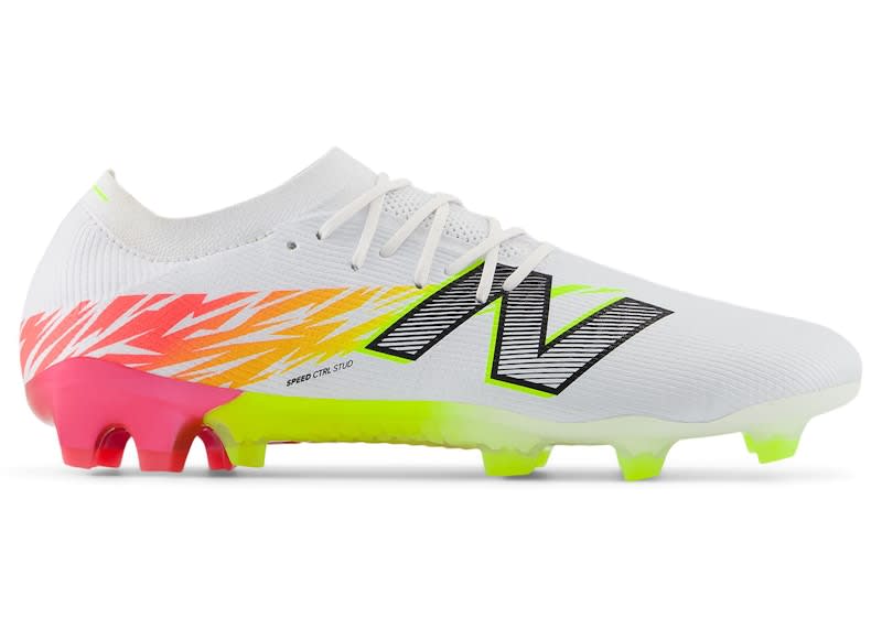New Balance Furon Elite FG V8 White Energy Red Hi-Lite