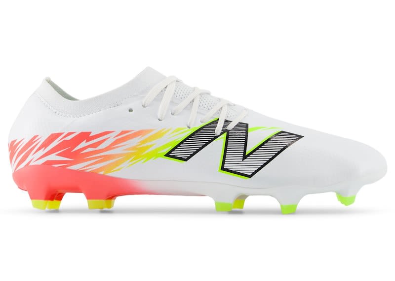 New Balance Furon V8 Pro FG White Energy Red Hi-lite