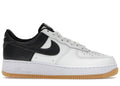 Nike Air Force 1 Low '07 LV8 White Black Metallic Silver