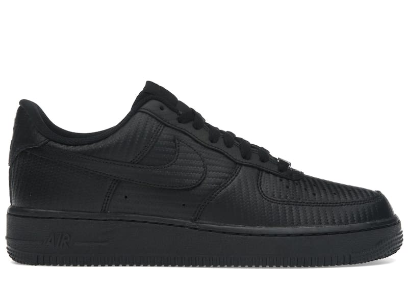 Nike Air Force 1 Low Black Carbon Fiber