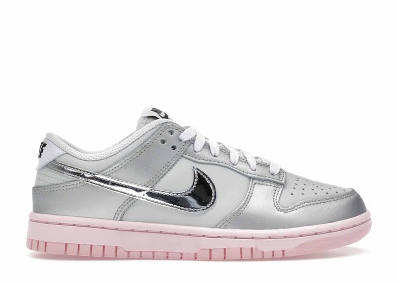 Nike Dunk Low LX Metallic Silver Pink Foam (Women's)