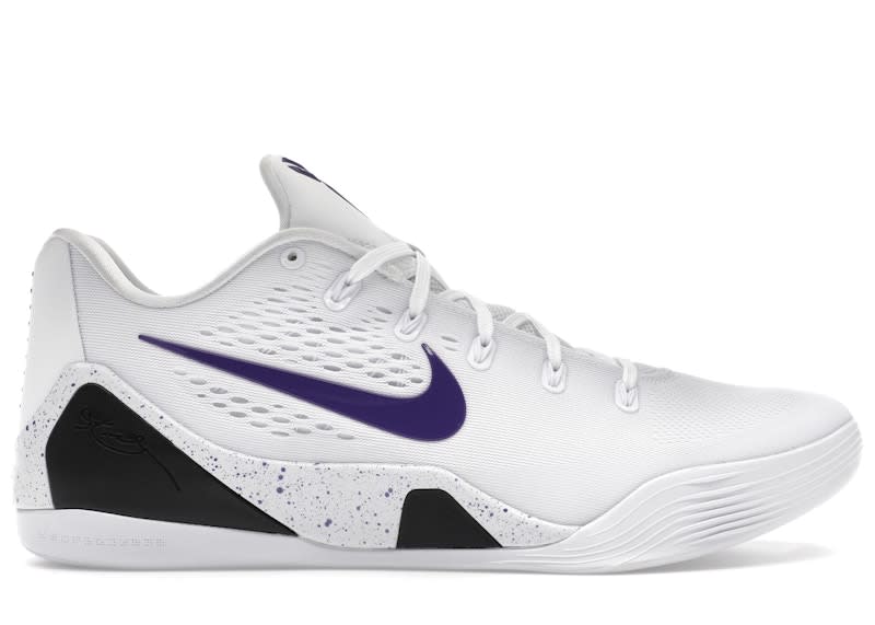 Nike Kobe 9 Elite Low EM Protro White Court Purple