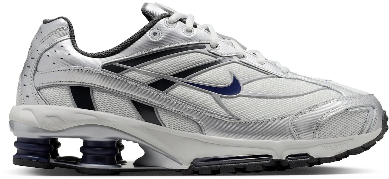 Nike Shox Ride 2 Photon Dust Metallic Silver Navy