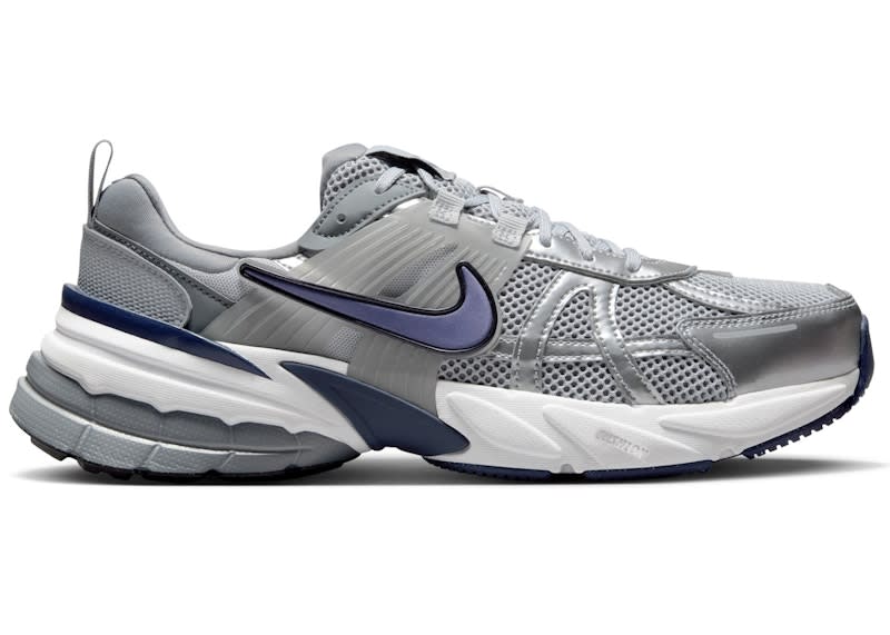 Nike V2K Run Wolf Grey Midnight Navy
