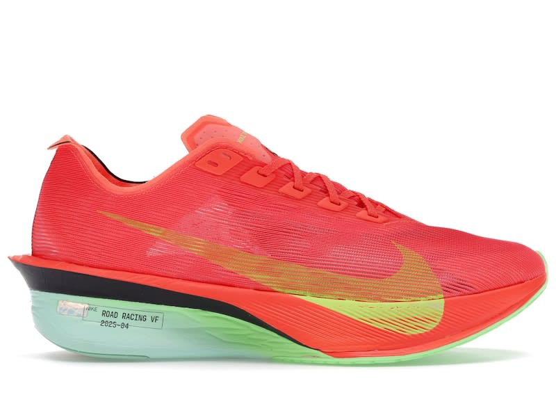 Nike ZoomX Vaporfly Next% 4 Bright Crimson Mint Foam Cave Purple Lime Blast
