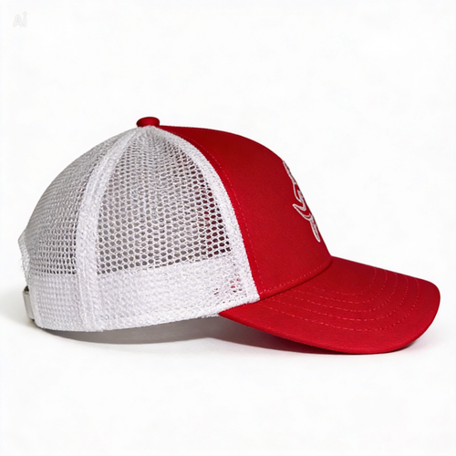 TIMELESS XI GATOR LOGO SNAPBACK HAT 'CANDY CANE'