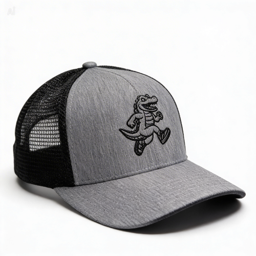 TIMELESS XI GATOR LOGO SNAPBACK HAT 'SHADOW GREY'