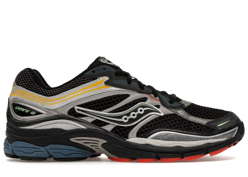 Saucony ProGrid Omni 9 Black Silver Multi