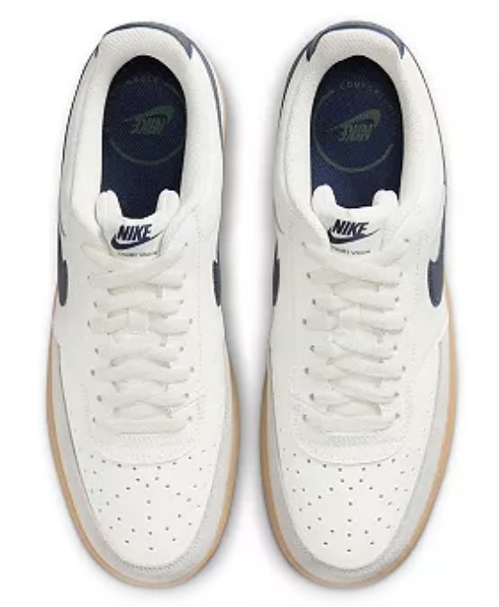 Nike Court Vision Low Sail Midnight Navy Gum