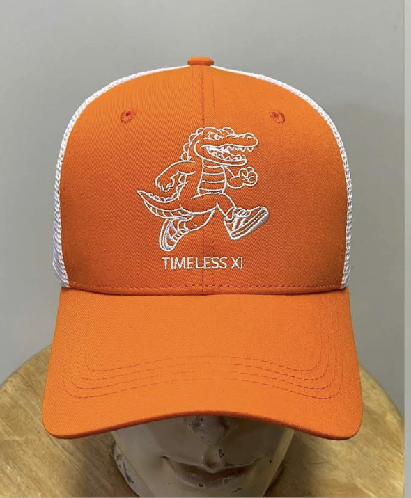 Timeless XI Gator Logo Hat 'Creamsicle Orange'