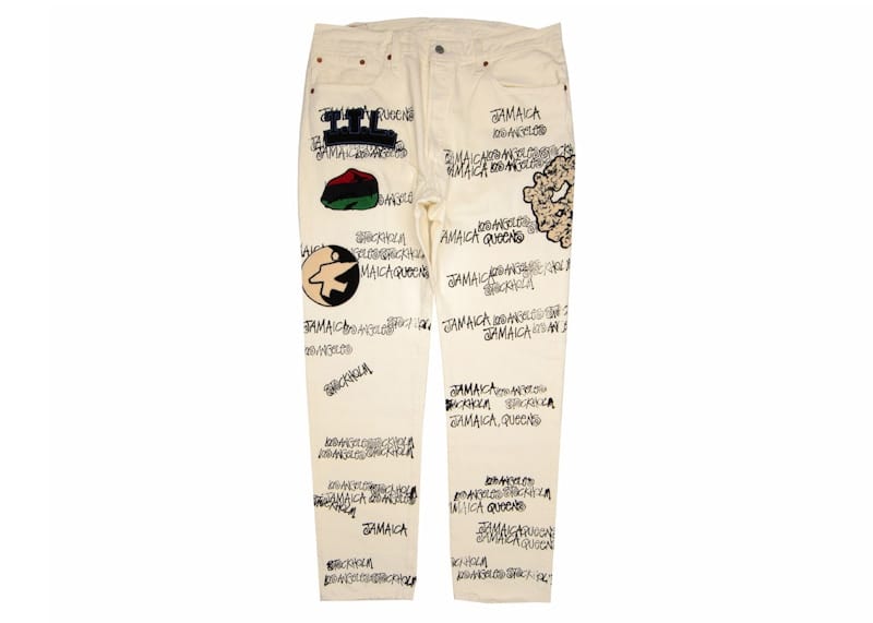 Stussy x Denim Tears x Our Legacy TTL 501 Jean White